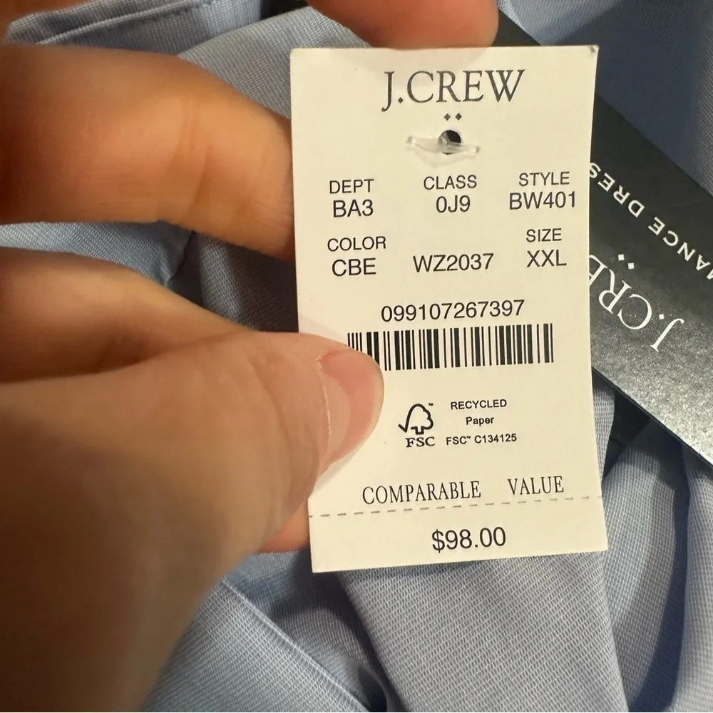 J crew Slim performance dress shirt